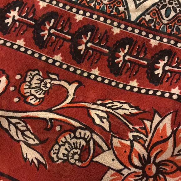 NWOT! H&M Bohemian Maxi Dress - Long Sleeve or Quarter Sleeve 🤎 - Picture 12 of 12